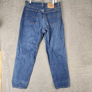 Levis Jeans Womens 14 Vintage 560 Medium Wash Cotton Hi Rise Loose Fit Straight